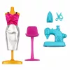 LEAN TOYS Anlily Clothes Designer Dressmaker Sewing Machine Mannequin Doll Set