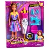 LEAN TOYS Anlily Clothes Designer Dressmaker Sewing Machine Mannequin Doll Set