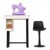 LEAN TOYS Anlily Doll Fashion Designer Clothes Sewing Machine Furniture Mannequin