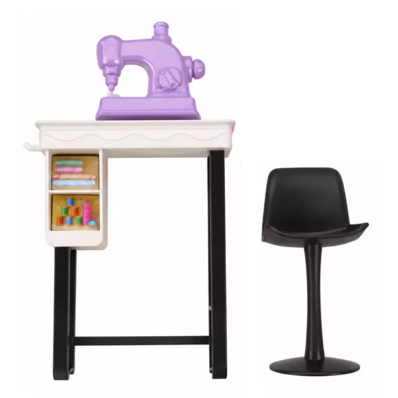 LEAN TOYS Anlily Doll Fashion Designer Clothes Sewing Machine Furniture Mannequin