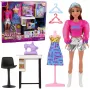 LEAN TOYS Anlily Doll Fashion Designer Clothes Sewing Machine Furniture Mannequin