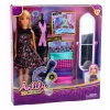 LEAN TOYS Anlily Lėlės Mados Dizainerio Rinkinys su Manekenu, Veidrodžiu ir Priedais