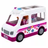 LEAN TOYS Anlily lėlė gydytoja slaugytoja greitosios pagalbos automobilis medicinos aksesuarai