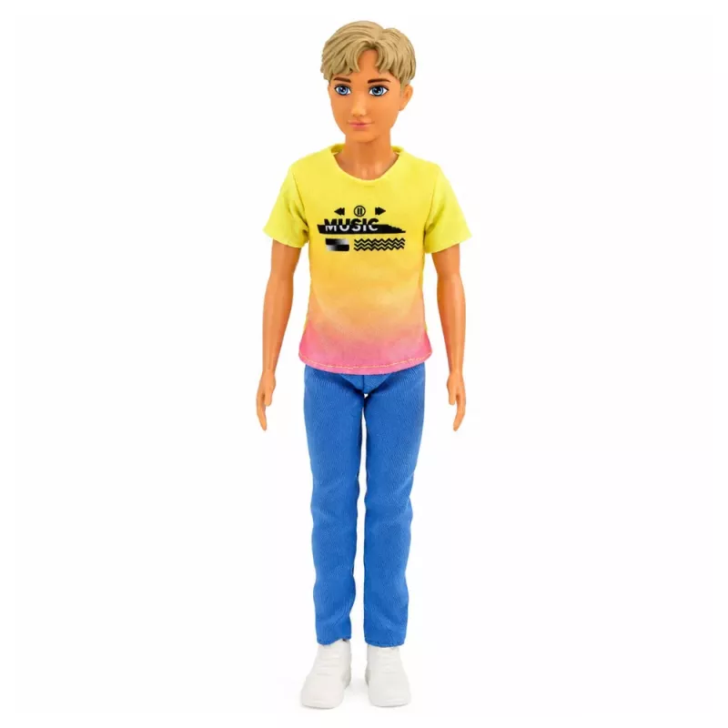 LEAN TOYS Anlily Dolls Family in Supermarket Store Pregnant Doll Accessories Set
