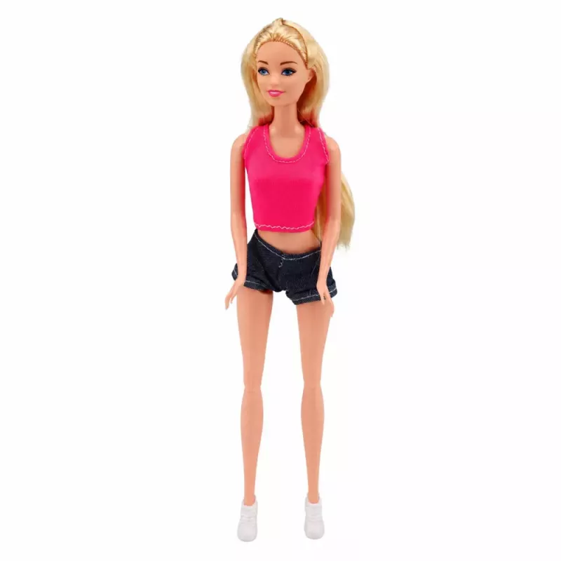 LEAN TOYS Traveler Doll with Camper and Kayak Accessories Lights Sounds Set