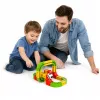 LEAN TOYS Magnetinis takelis su elektriniu traukiniu 3D kūrybinė konstrukcija 67 vnt.