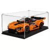 LEAN TOYS Construction Bricks Sports Car Orange Display Case 423 pcs.
