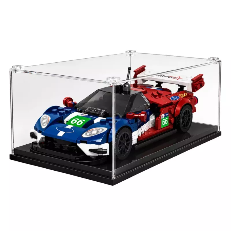 LEAN TOYS Statybiniai blokeliai Sportinis automobilis GT2016 Lenktyninis demonstracinis dėklas 347 vnt.