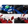 LEAN TOYS Statybiniai blokeliai Sportinis automobilis GT2016 Lenktyninis demonstracinis dėklas 347 vnt.