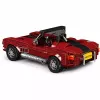 LEAN TOYS Construction Bricks Classic Car S.Cobra Red Display Case 391 pcs.