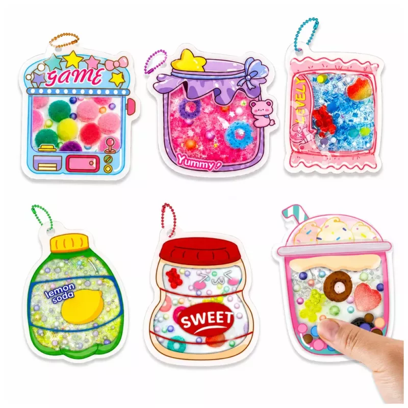 LEAN TOYS Kūrybinis rinkinys dekoratyviniam želė slime kūrimui DIY slime aksesuarai