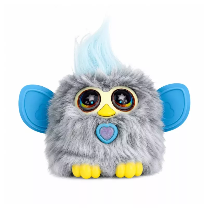 LEAN TOYS Genie Pets Interaktyvus Pabaisiukas su Šviesomis ir Garsais Pakabukas Pilkas