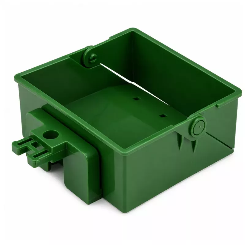 LEAN TOYS Žemės ūkio traktorius su trąšų barstytuvu, guminiais ratais, žalias, 1:24