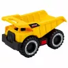 LEAN TOYS Construction Vehicle Set Excavator Dumper Moving Lights Sounds Yellow