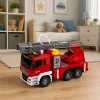 LEAN TOYS Gaisrinis automobilis su strėle, vandens pylimo funkcija, šviesomis ir garsais