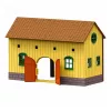 LEAN TOYS Rinkinys Ūkio Žirgynas Traktorius Kliūčių Ruožas Šokinėjimo Kalvos Žirgai Figūrėlės 72 vnt.