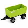 LEAN TOYS Žemės ūkio transporto priemonių rinkinys Traktorius Pašarinis kombainas Medienos priekaba 1:68 4 vnt.