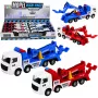 LEAN TOYS Boom Truck Metal Cab Adjustable Hook 1:55