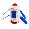 LEAN TOYS Kosminio laivo, palydovo, kapsulės, ryšio antenos ir astronautų rinkinys