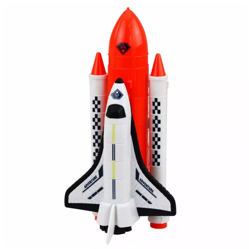 LEAN TOYS Space Set Rocket Shuttle Drone Astronaut Satellite Vehicle