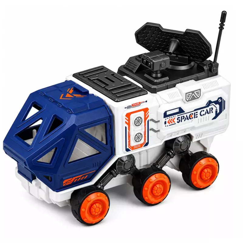 LEAN TOYS Space Set Rocket Shuttle Drone Astronaut Satellite Vehicle