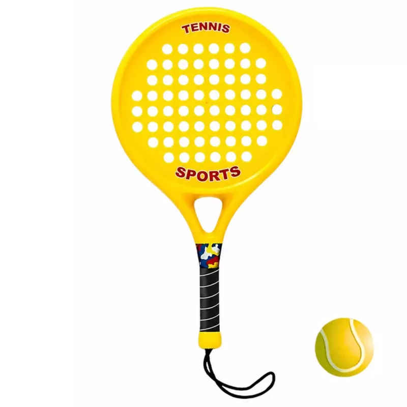 LEAN TOYS Sporto rinkinys paplūdimio tenisui, sodo tenisui, raketėms, putplasčio kamuoliui