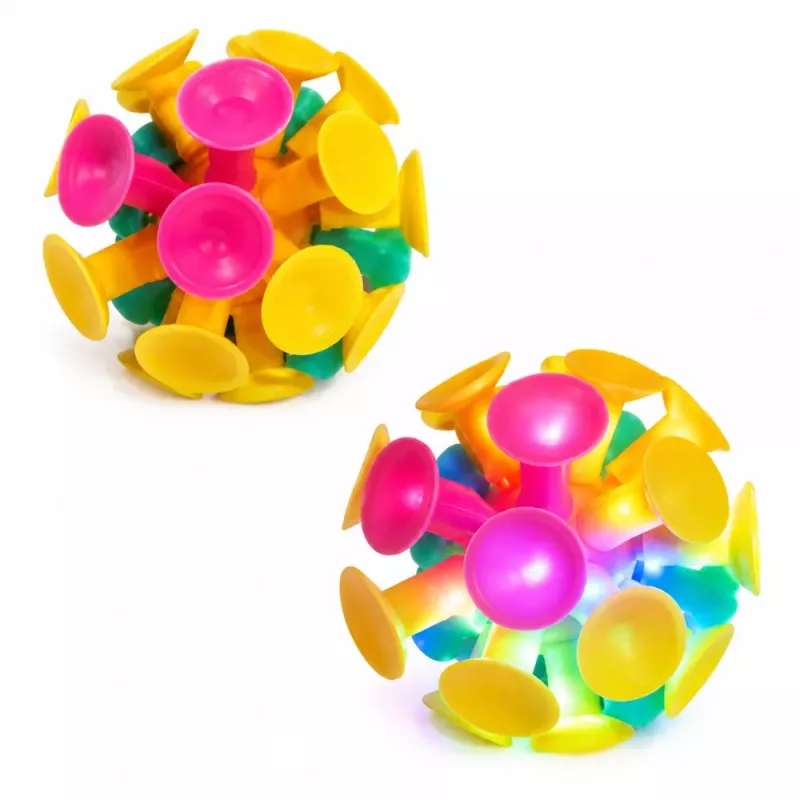 LEAN TOYS Arkadinis žaidimas metimui, gaudymui, su mentelėmis, švytinčiais kamuoliukais, LED ryklio