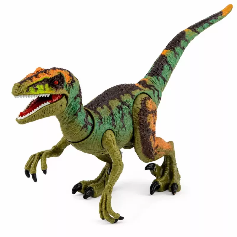 LEAN TOYS Velociraptor Dinozaur Figūrėlė Realistiškos Judančios Galūnės Garsai