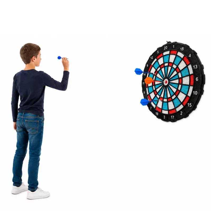 LEAN TOYS Electronic Dartboard Soft Tip Darts Set 42.5 cm