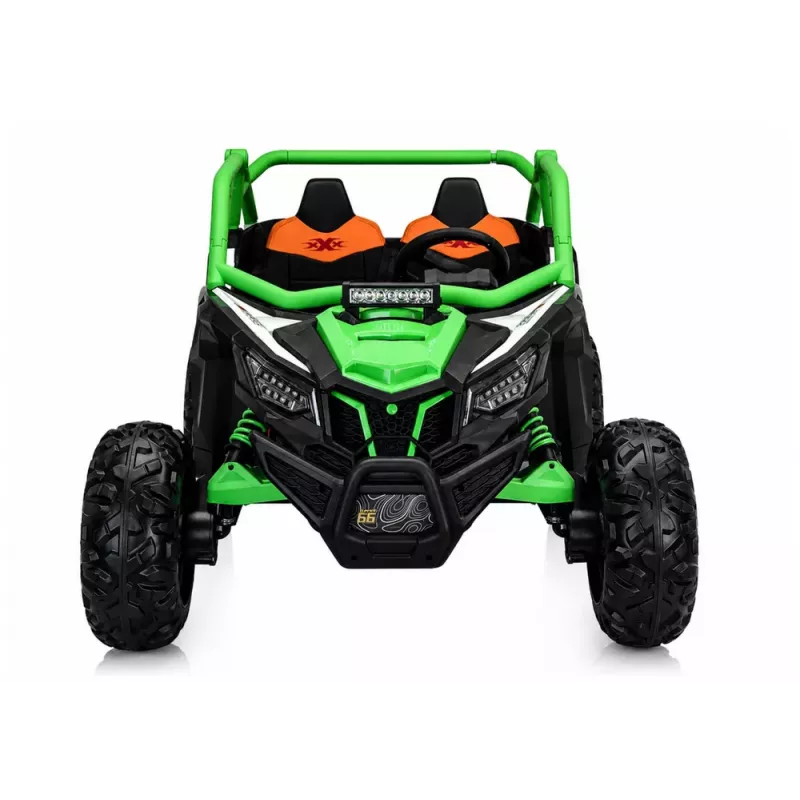LEAN CARS akumuliatorinis bagis 4x4 KKL-808 24V, žalias