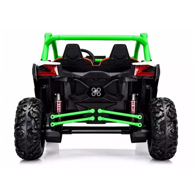 LEAN CARS akumuliatorinis bagis 4x4 KKL-808 24V, žalias