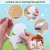 LEAN TOYS Kūrybinis veltinio siuvimo minkštų žaislų rinkinys Pasakų šalis „Pasidaryk pats“ 6 vnt.