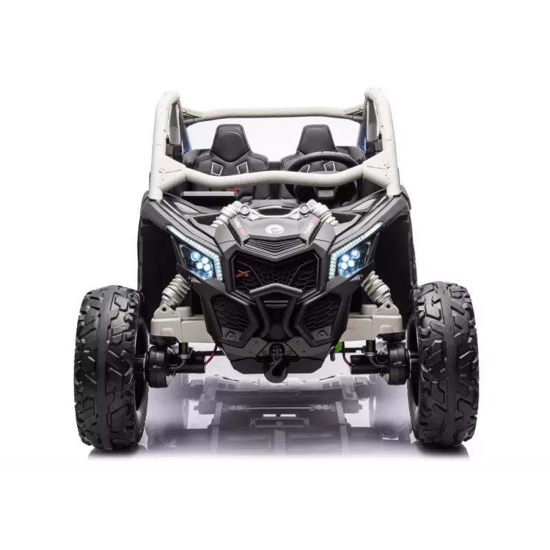 LEAN CARS Maverick CAN-AM Turbo Strong Air Battery Car DK-CA001 Blue-Gray Painted