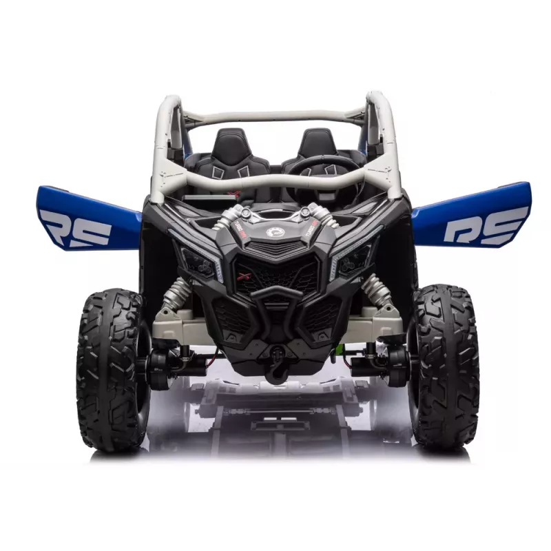 LEAN CARS Maverick CAN-AM Turbo Strong Air Battery Car DK-CA001 Blue-Gray Painted