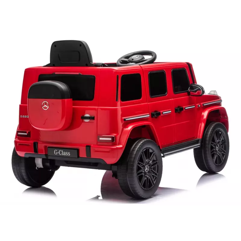 LEAN CARS Mercedes G 4x4 24V 2580 Red Battery-Operated Vehicle