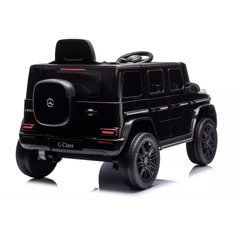 LEAN CARS Mercedes G 4x4 24V 2580 Black Battery-Operated Vehicle