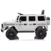 LEAN CARS Mercedes G 4x4 24V 2580 Battery-Operated Vehicle White
