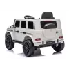 LEAN CARS Mercedes G 4x4 24V 2580 Battery-Operated Vehicle White