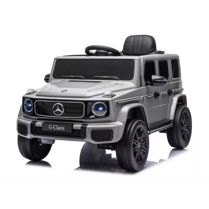 LEAN CARS Mercedes G 4x4 24V 2580 Gray Battery-Operated Vehicle