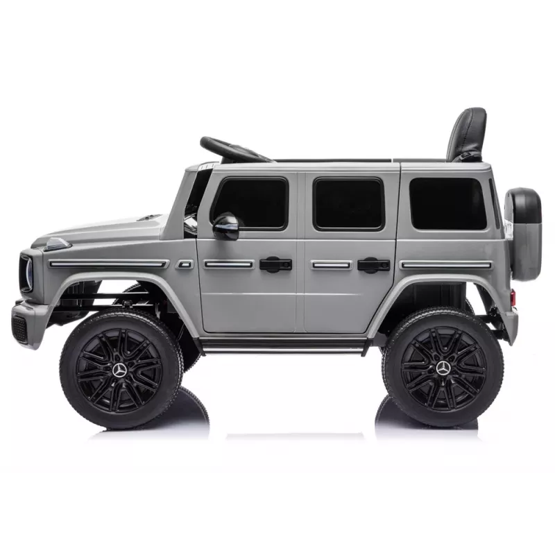 LEAN CARS Mercedes G 4x4 24V 2580 Gray Battery-Operated Vehicle