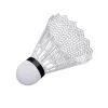 LEAN TOYS Badminton komplektas su raketėmis, volanėliais ir dėklu, oranžinis
