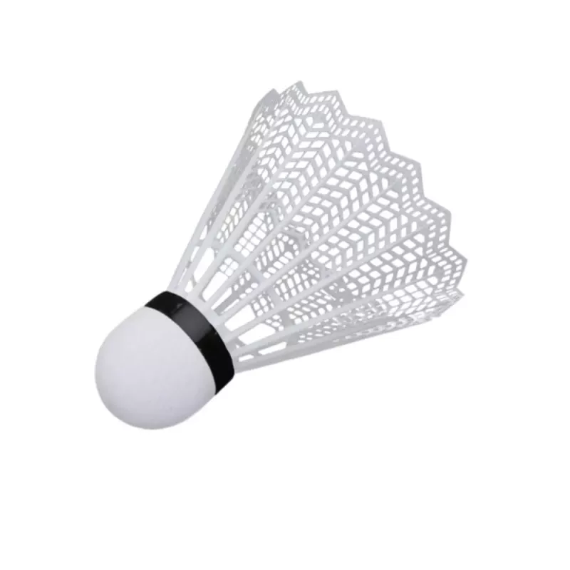 LEAN TOYS Badminton komplektas su raketėmis, volanėliais ir dėklu, juodas