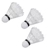LEAN TOYS Badminton rinkinys su 2 raketėmis, 3 volanėliais ir nešiojimo dėklu - mėlyna