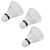 LEAN TOYS Badminton komplektas 2 raketės 3 volanai nešiojimo dėklas juoda