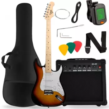 V-TONE EGA 39 SB elektrinė gitara 4/4 Stratocaster Sunburst