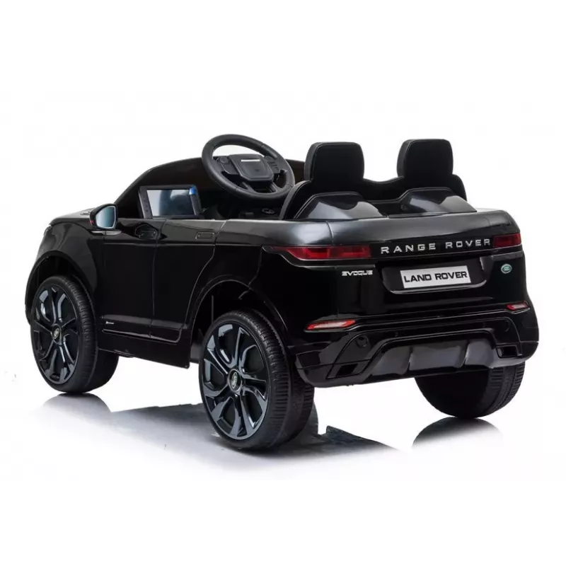 LEAN CARS Range Rover Evoque Electric Ride-On Car Black Painted