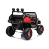 LEAN CARS Electric Ride On Mercedes Unimog S Red