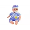 LEAN TOYS Lėlė Kūdikis 45 cm Mėlyni Drabužiai