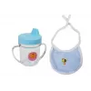LEAN TOYS Lėlė Kūdikis 45 cm Mėlyni Drabužiai