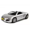LEAN TOYS Žaislinis automobilis Kabrioletas Sidabrinis 1:18